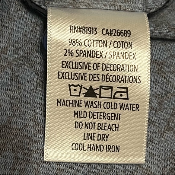 Robert Graham Men’s buttondown Shirt, Navy blue and black, size L - Picture 10 of 13